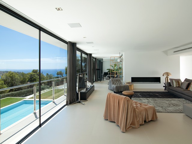 inside the luxury villa